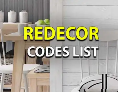 All Redecor Codes